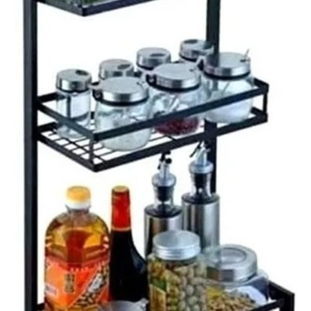 GENERICO - Organizador Cocina Rack 3 Niveles Multifuncional