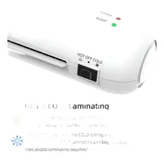 GENERICO - Máquina Laminadora Plastificadora A4 Frío Calor