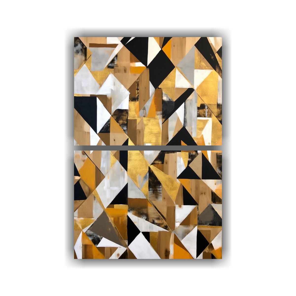 GENERICO - Pintura Abstracta En Relieve Estilo Thomas Hass 45x60 Cm