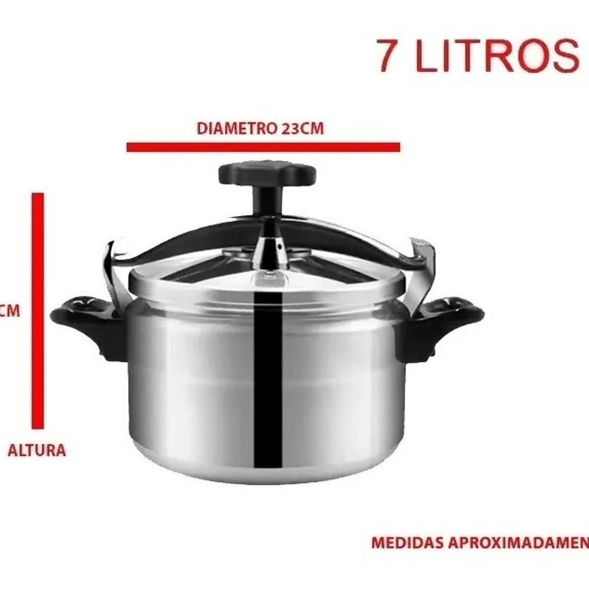 GENERICO - Olla A Presión De 7 Litros