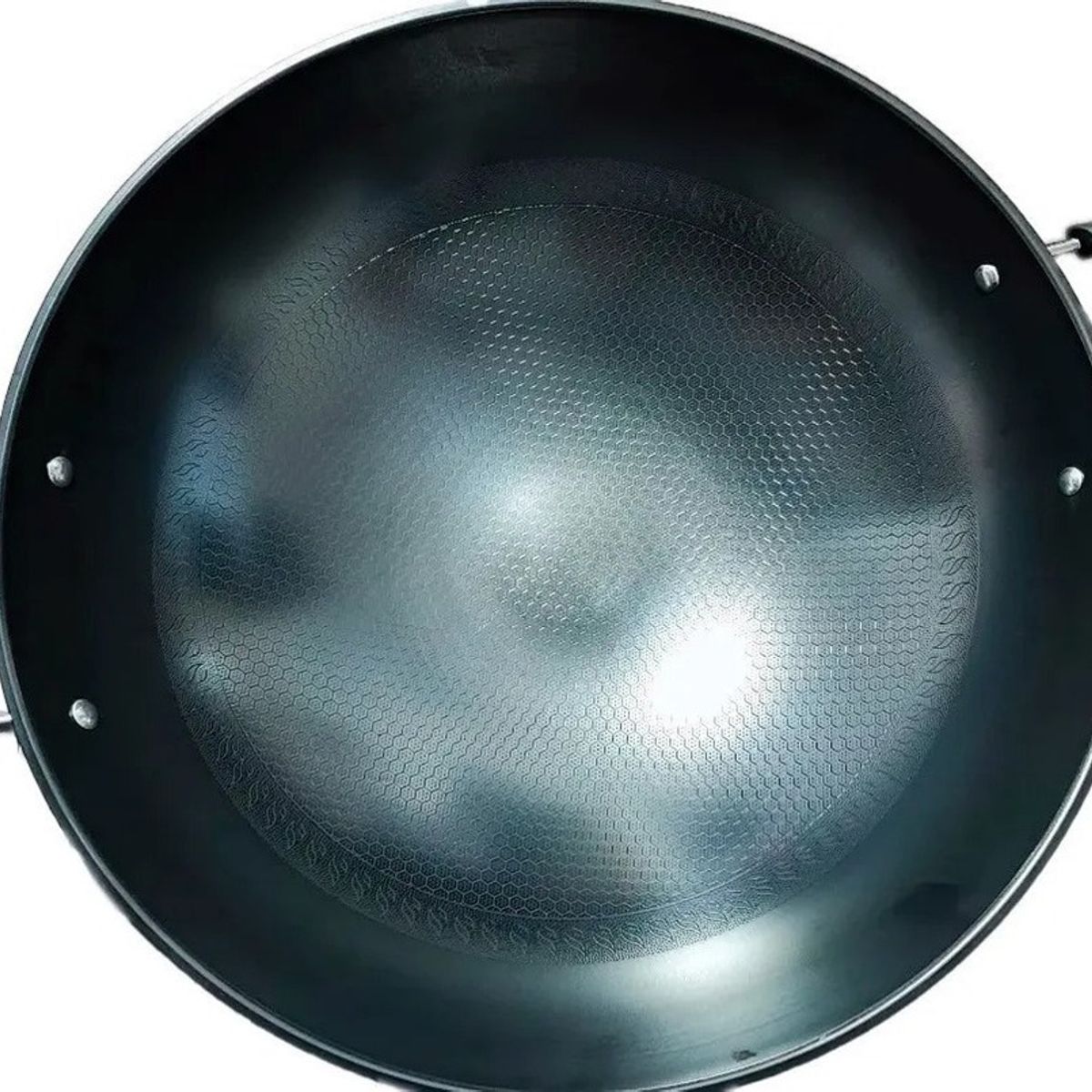 GENERICO - Disco Wok Teflon 47 Cm Con Manillas