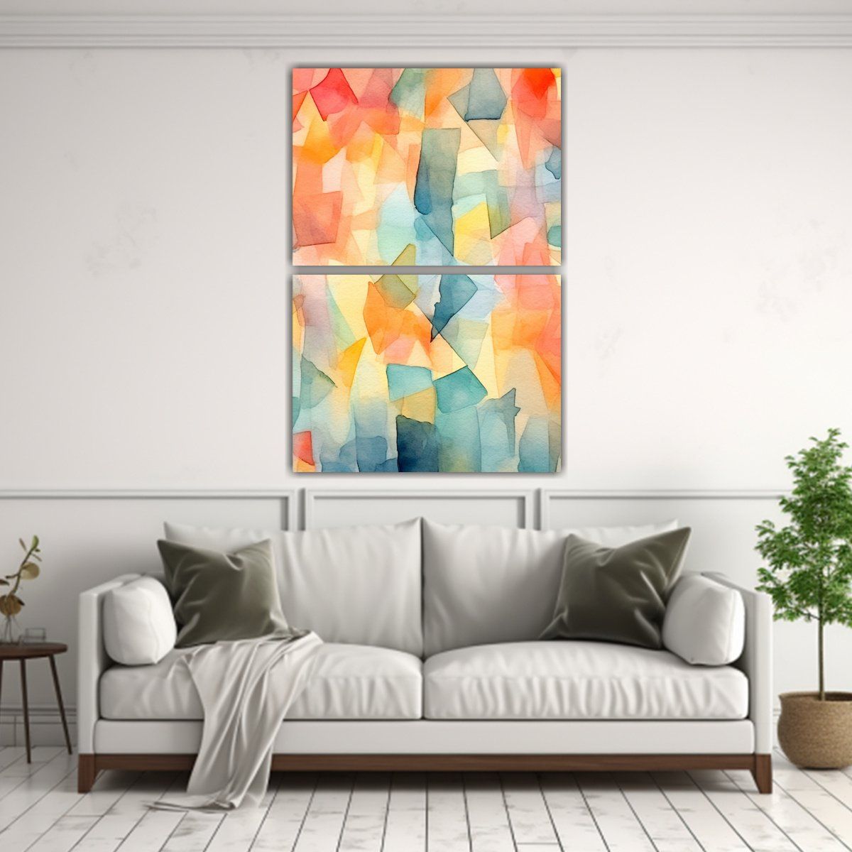 GENERICO - Cuadros Vanguardia Temática Abstracta 45x60 Cm