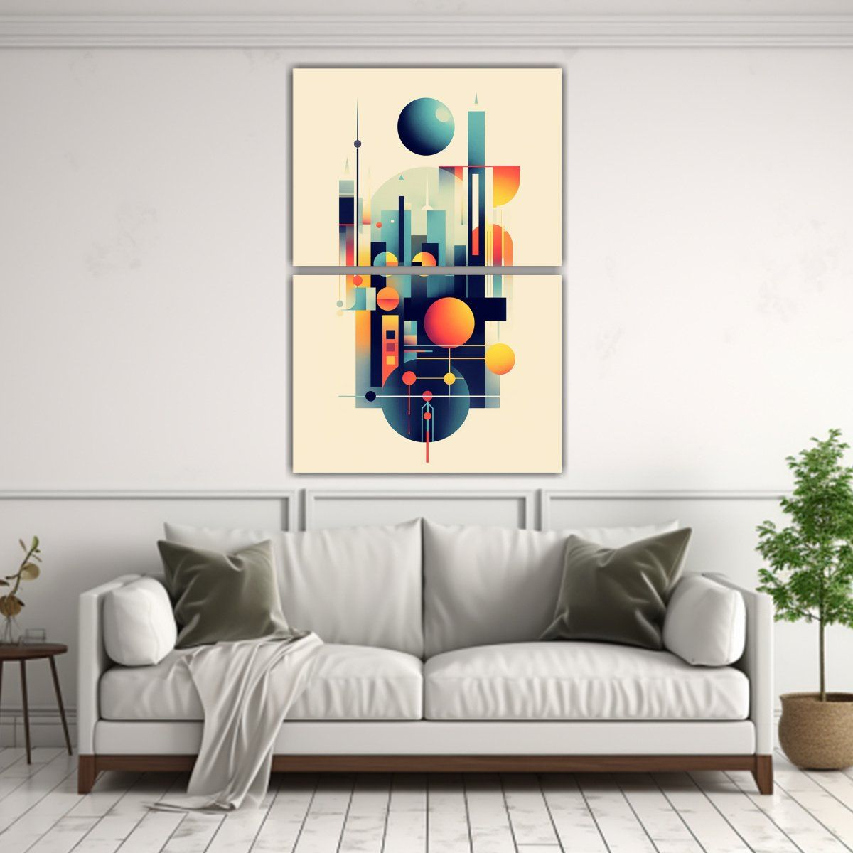 GENERICO - Dibujos Geométricos Minimalistas Para 40x60 Cm