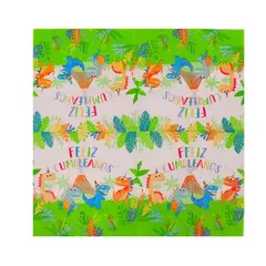 GENERICO - Servilletas Dinosaurio Feliz Cumpleaños 16Pcs 33X33Cm