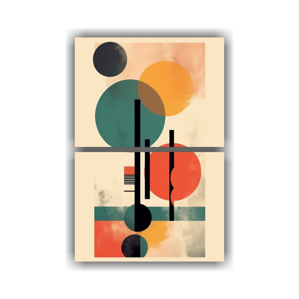 GENERICO - Pinturas Decorativas De Lienzo Vintage Con 45x60 Cm
