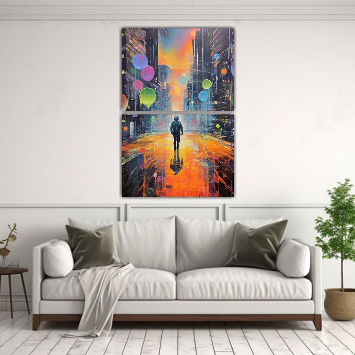 GENERICO - Pinturas Decorativas Misteriosas De Habitación 40x60 Cm