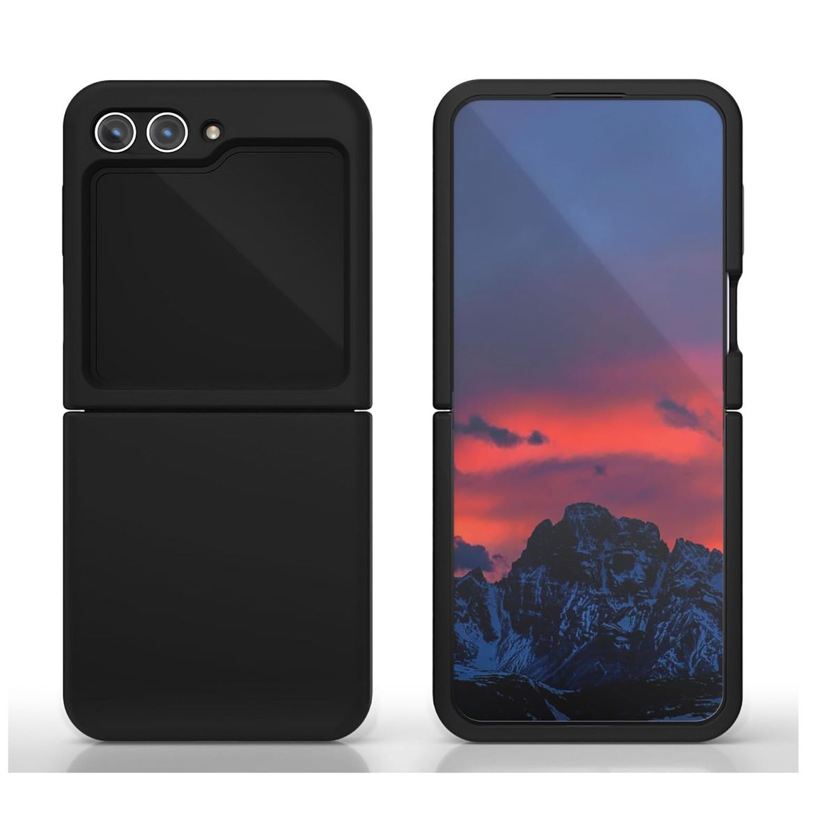 JOIGO - Carcasa AntiGolpe Para Samsung Z Flip 7FE Goma Negro