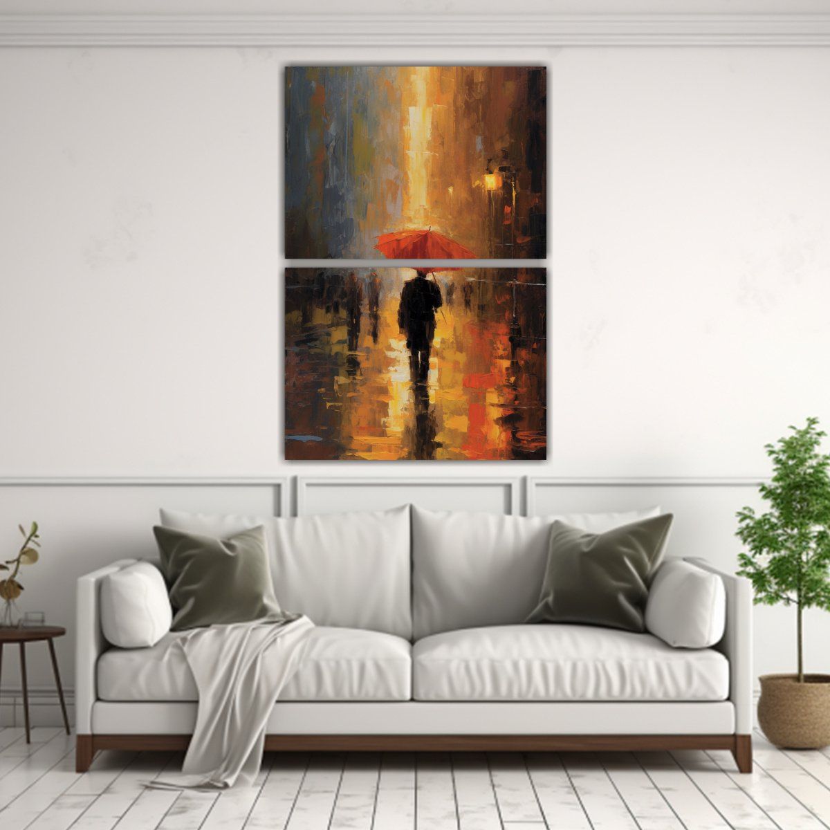 GENERICO - Lienzos Finas Líneas De época Cinemática 45x60 Cm