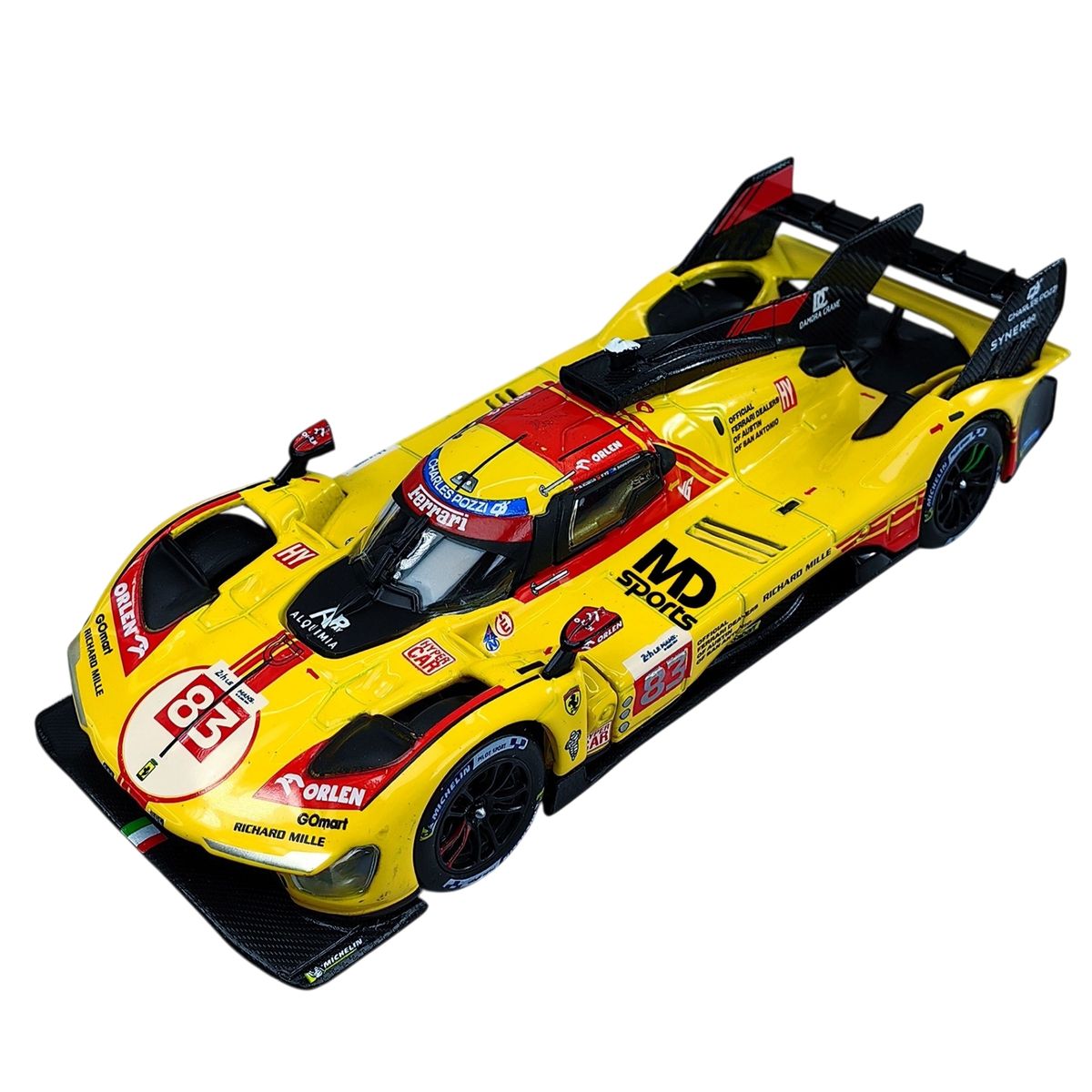 BBURAGO - Auto Hypercar 24h Lemans 2024 Ferrari 499p n83 Normal 1:43