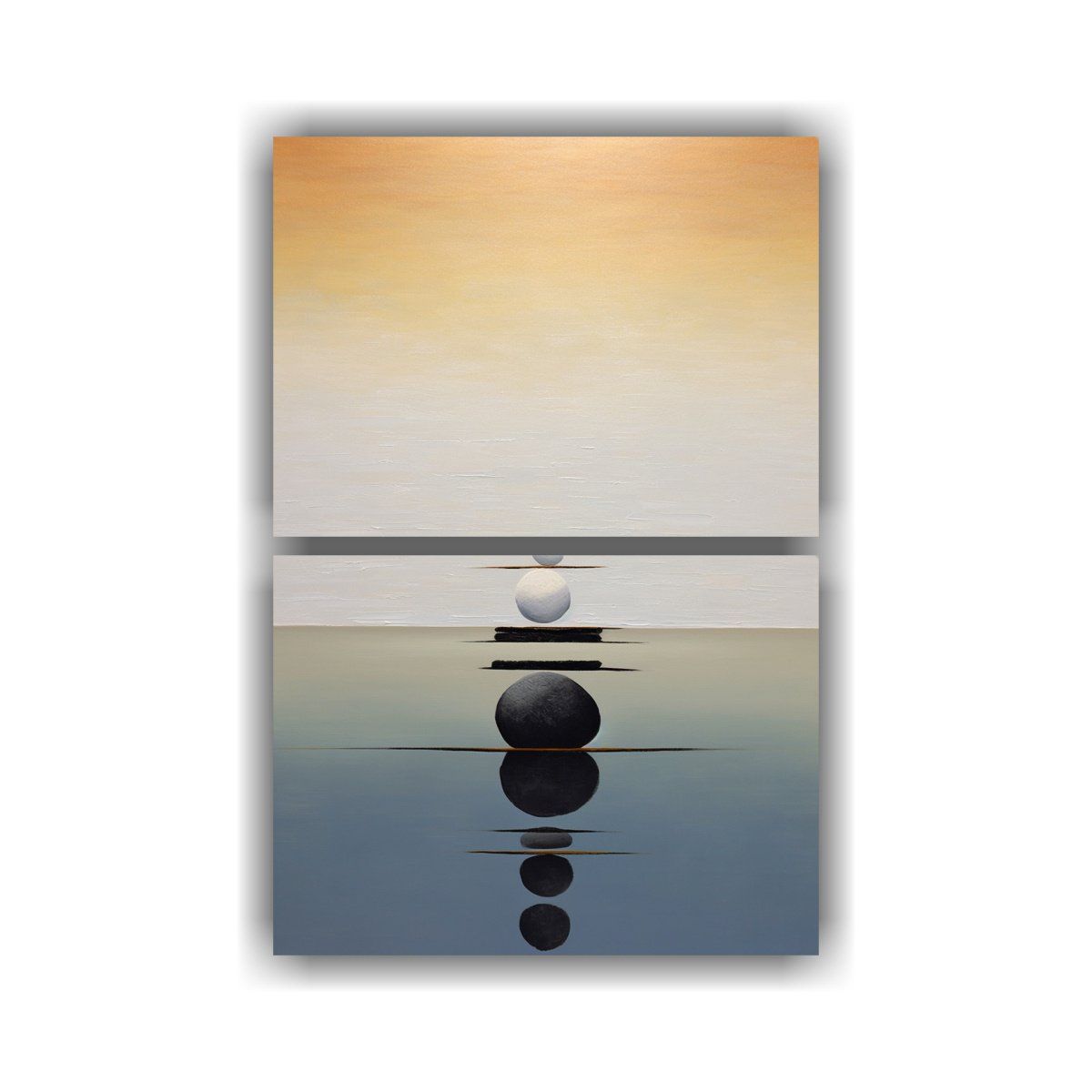 GENERICO - Pintura Contemporánea Minimalista Para 45x60 Cm