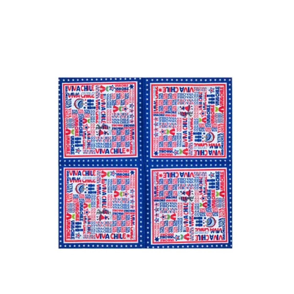 GENERICO - Servilletas De Papel Viva Chile 33X33Cm 16Pcs