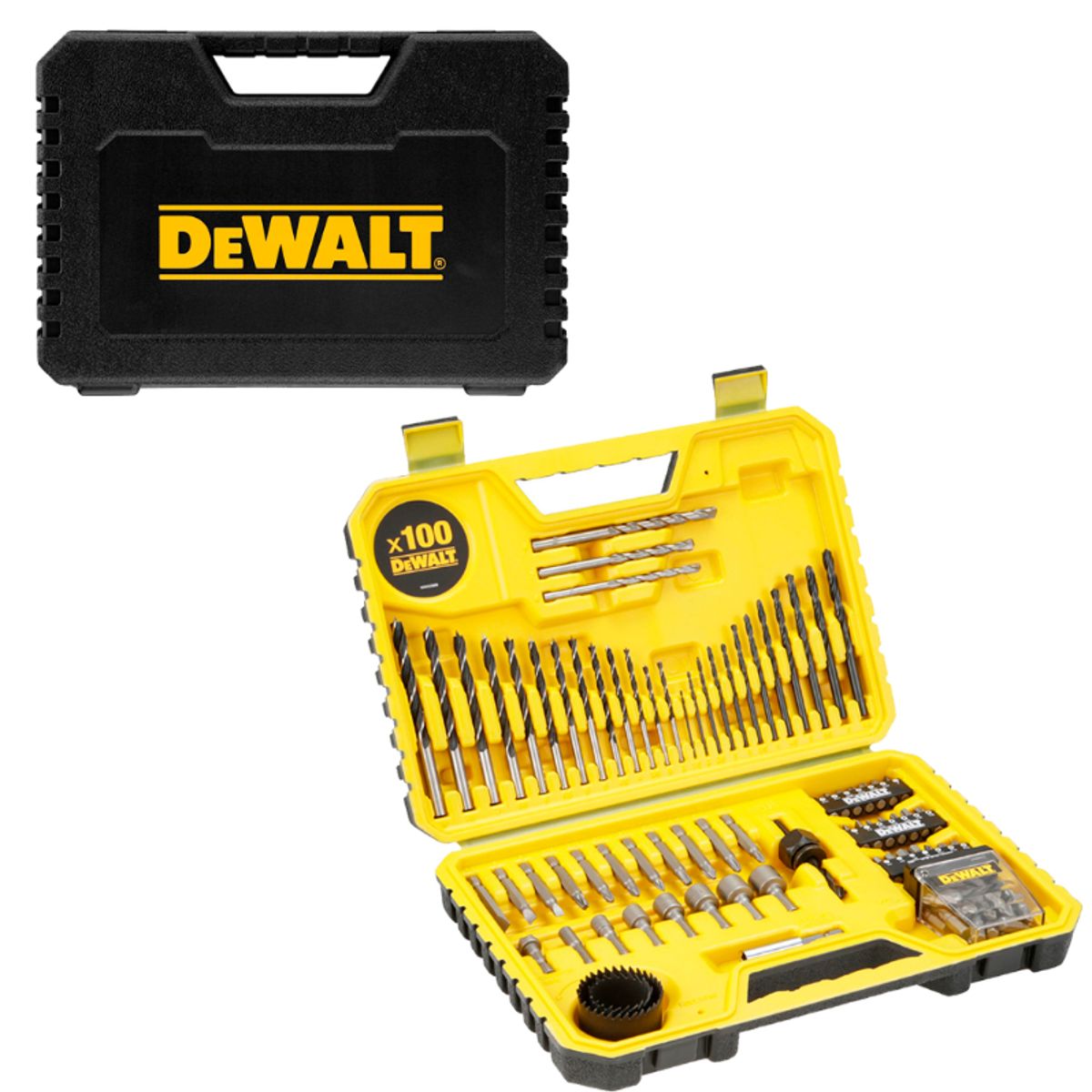 DEWALT - Set 100 Piezas Taladrar Y Atornillar Dewalt Dt71563-QZ