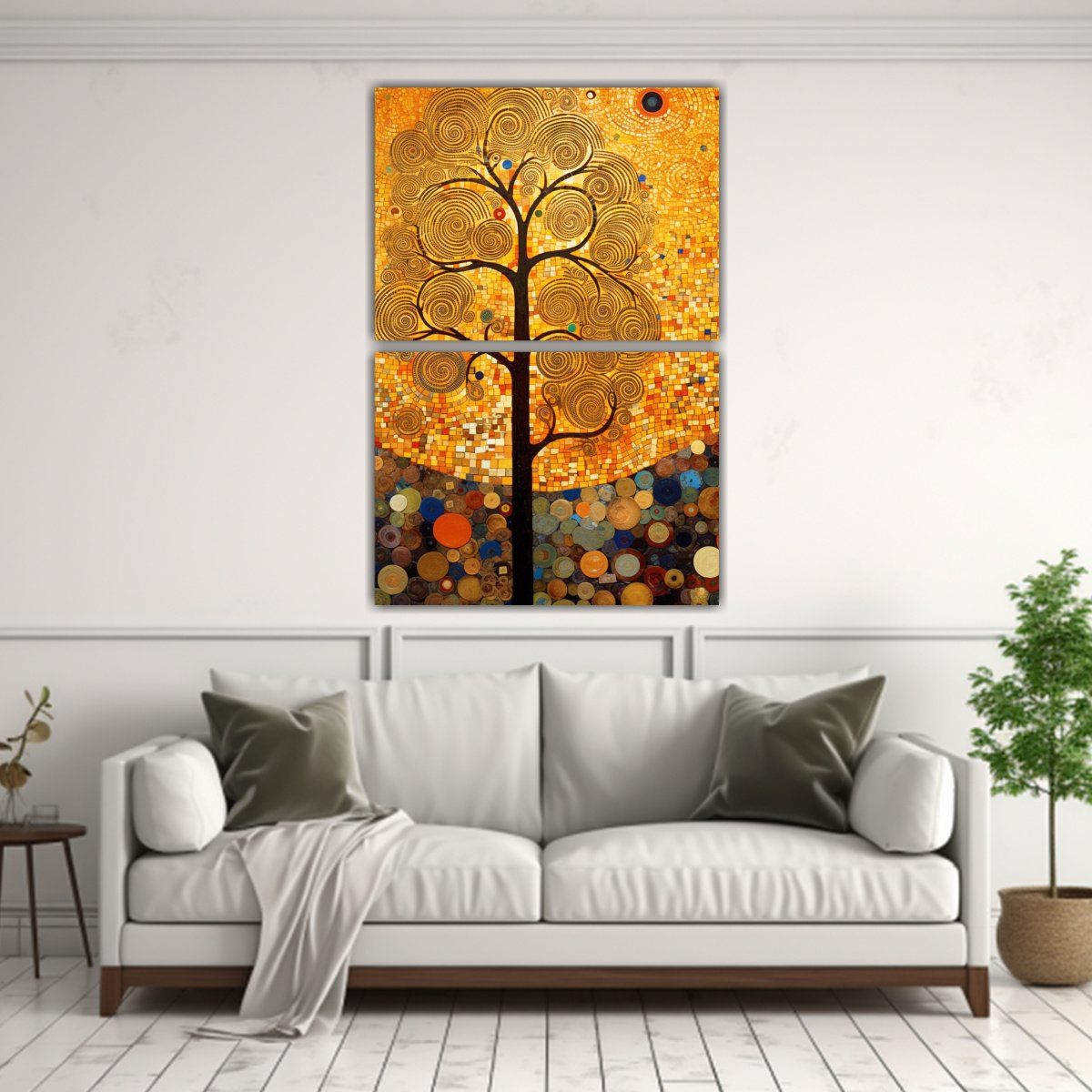 GENERICO - Pinturas De Decoración De árbol De La Vida Con 45x60 Cm
