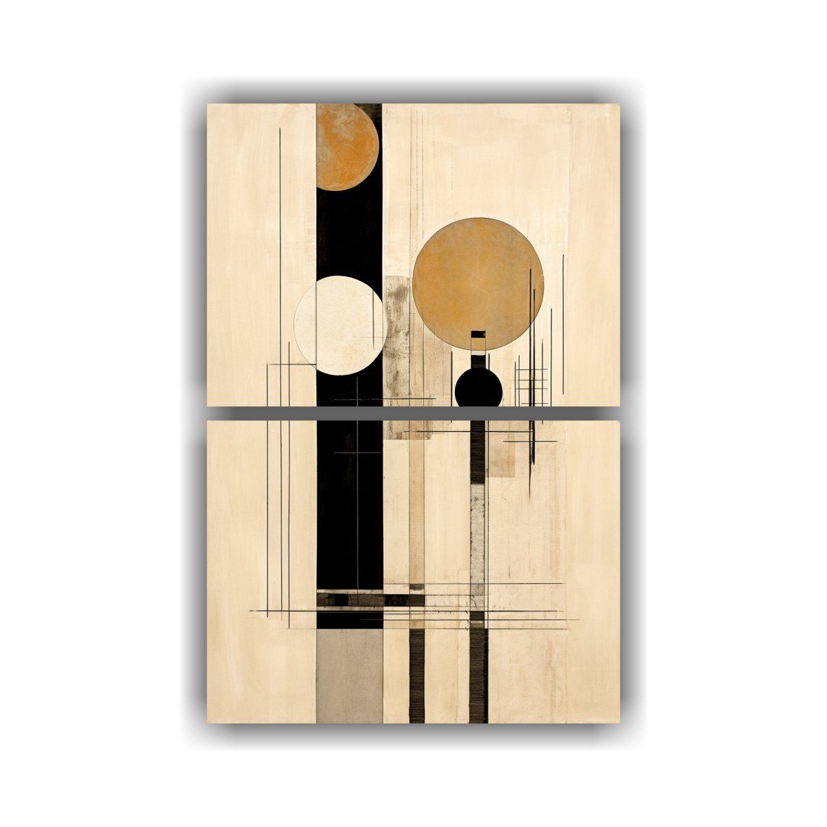 GENERICO - Pinturas Decorativas Abstractas Minimalistas En 40x60 Cm