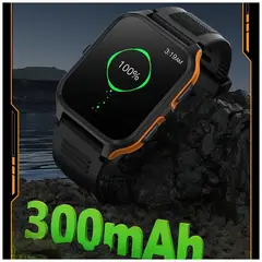 GENERICO - Smartwatch Outdoor Pantalla HD Bluetooth Monitor de Salud Multideporte