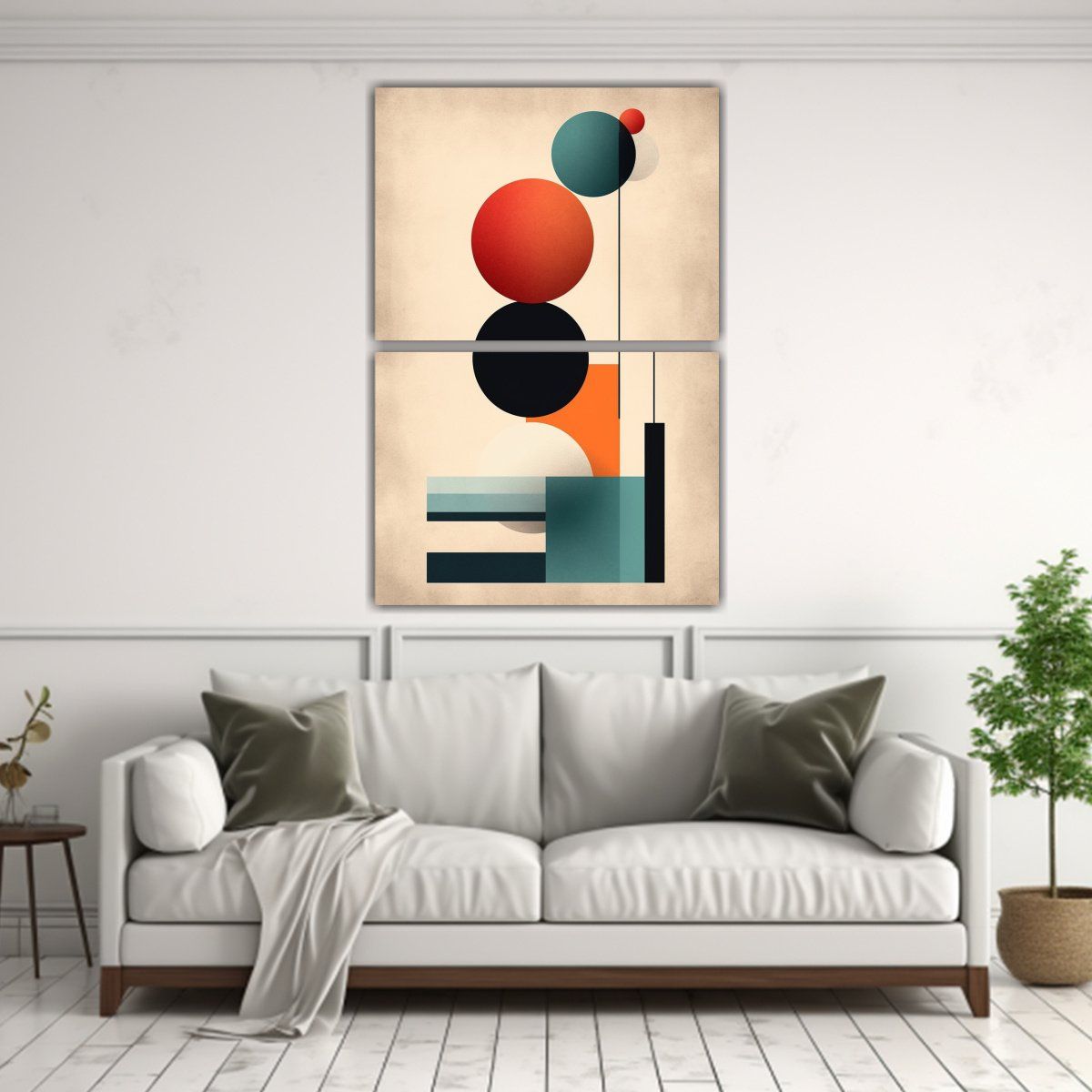 GENERICO - Cuadros Contemporáneos Abstractos De Estrellas 40x60 Cm