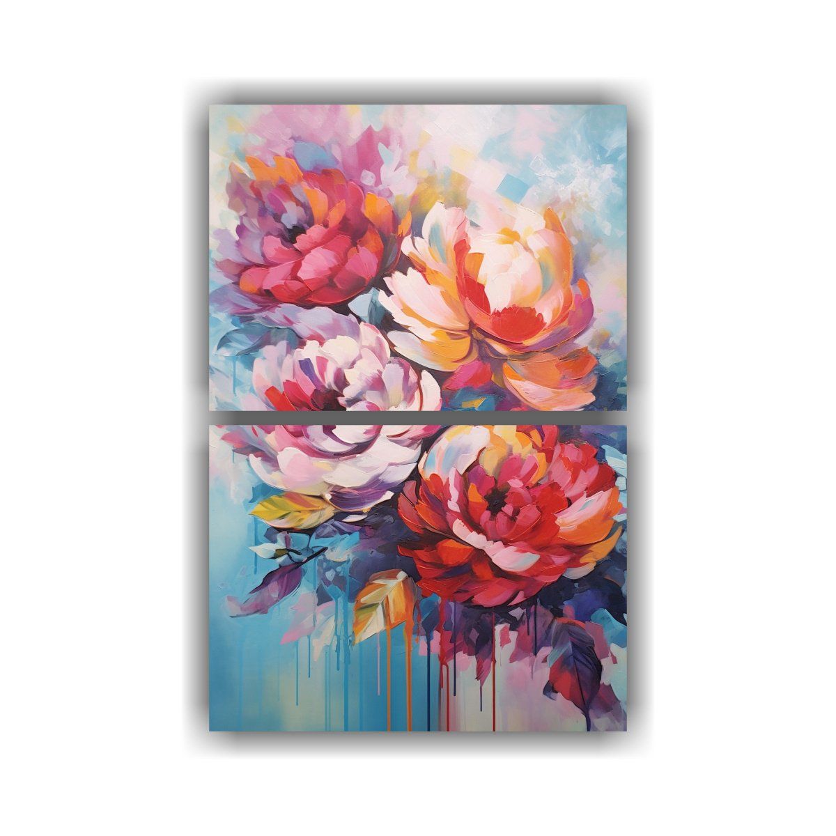 GENERICO - Lienzos Modernos Exuberantes Hanta Pintura 45x60 Cm