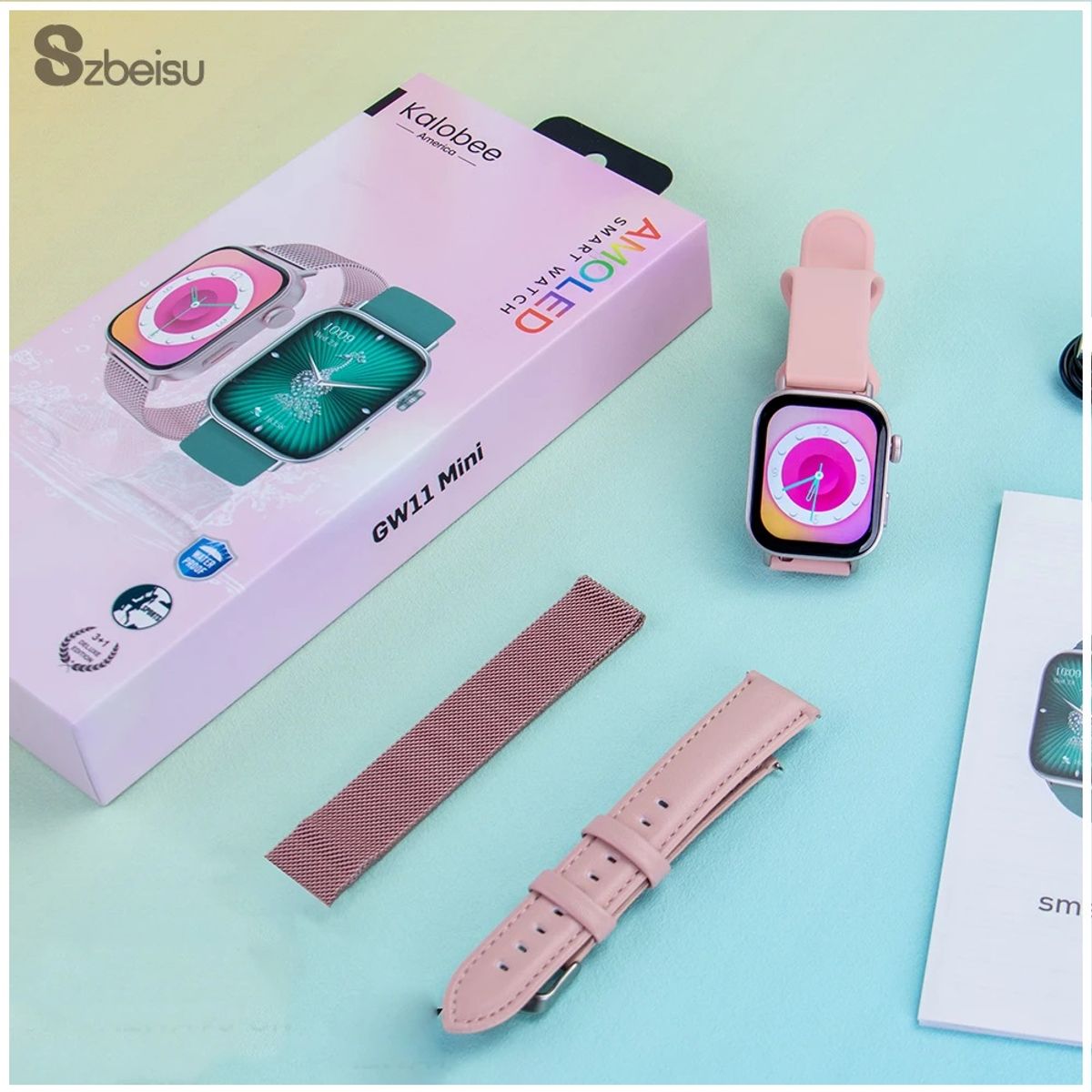 GENERICO - Smartwatch Deportivo Llamadas Bluetooth 3 Correas Intercambiables