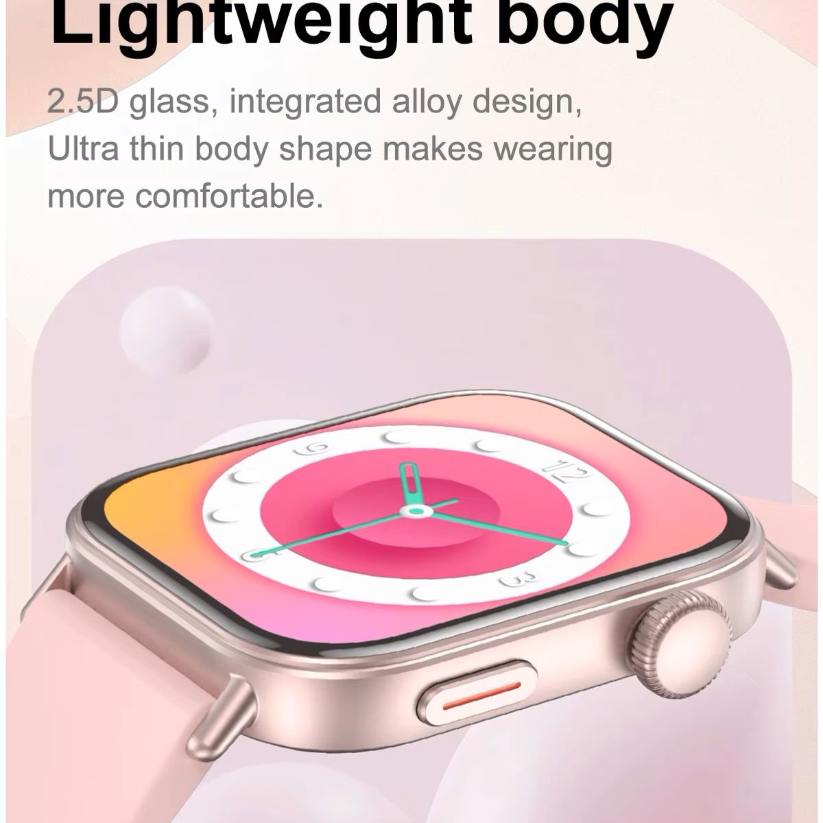 GENERICO - Smartwatch Deportivo Llamadas Bluetooth 3 Correas Intercambiables