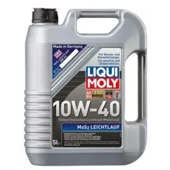 LIQUI MOLY - Aceite 10w40 Motor Semisintético con Molibdeno (Mos2) 5 Lts.