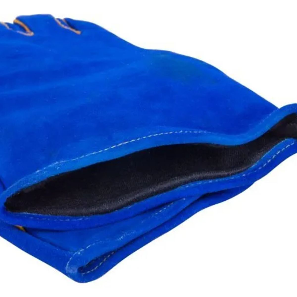 GENERICO - Par Guantes Seguridad Trabajo Soldador Talla 10 Azul