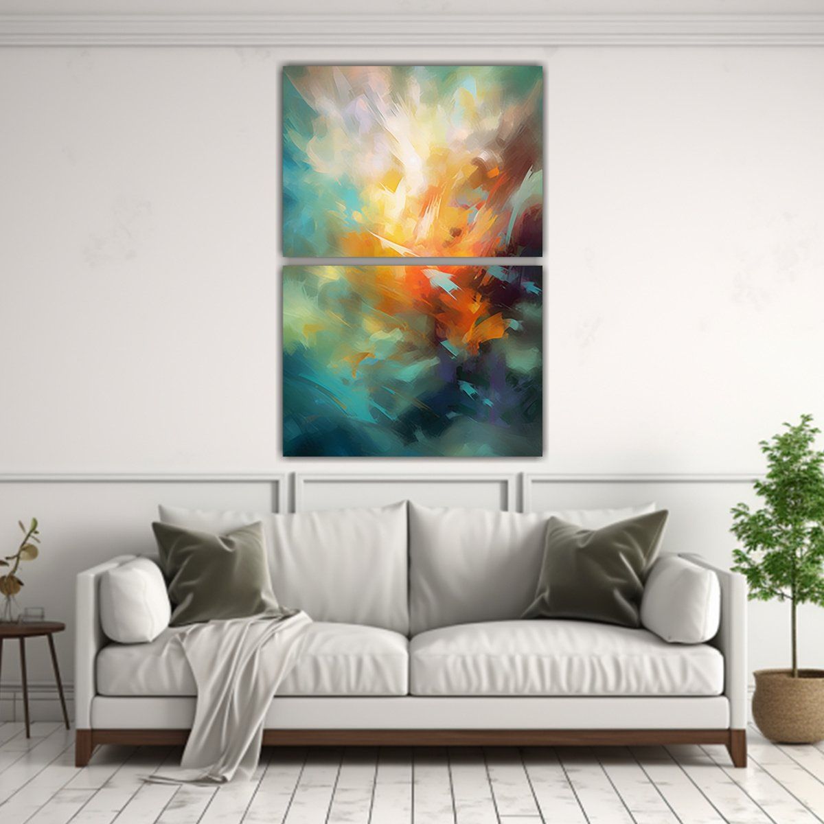 GENERICO - Artes De Pared Vanguardia Clásico Abstracto Con 40x60 Cm