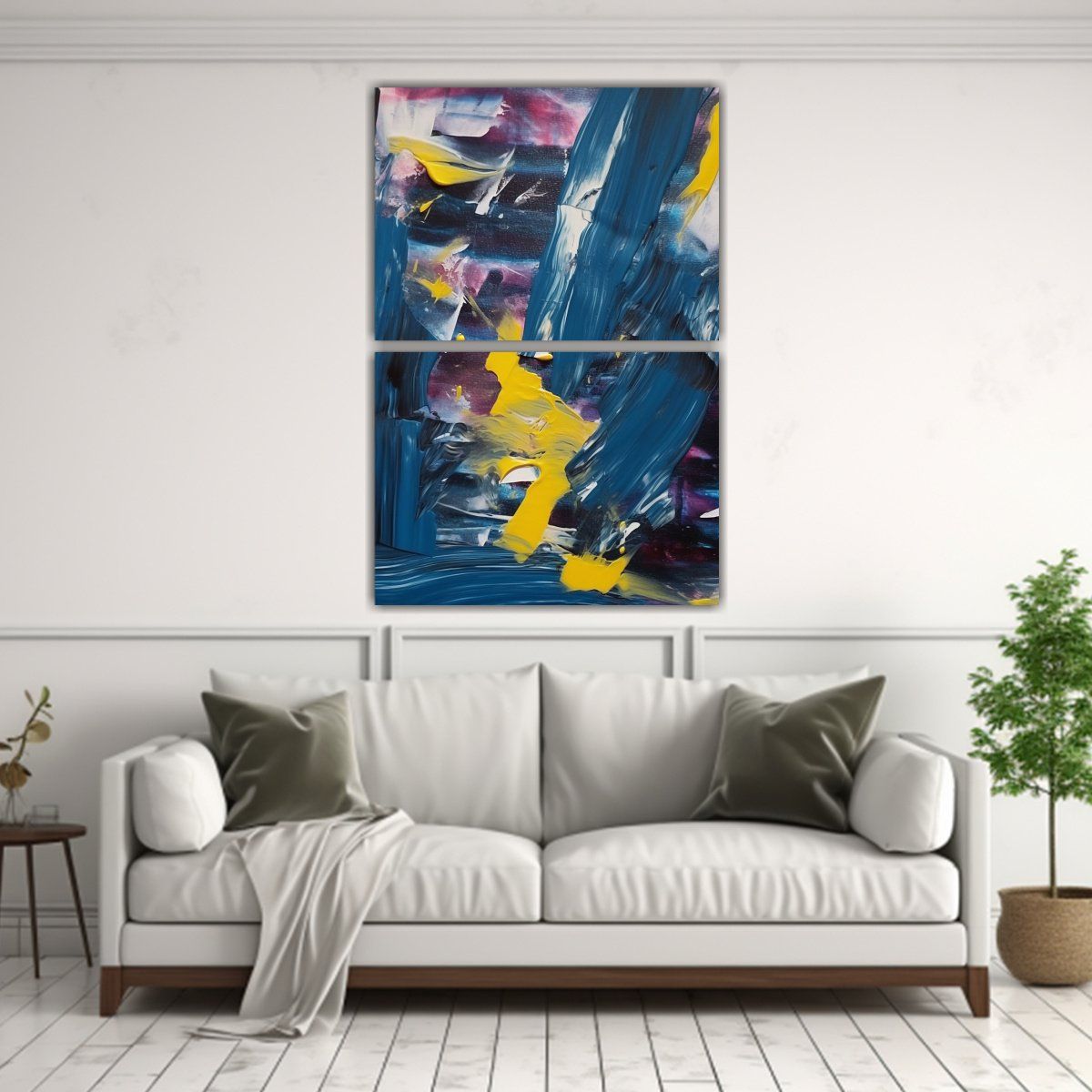 GENERICO - Lienzos Impreso Resistente Estilo Colorscape 40x60 Cm