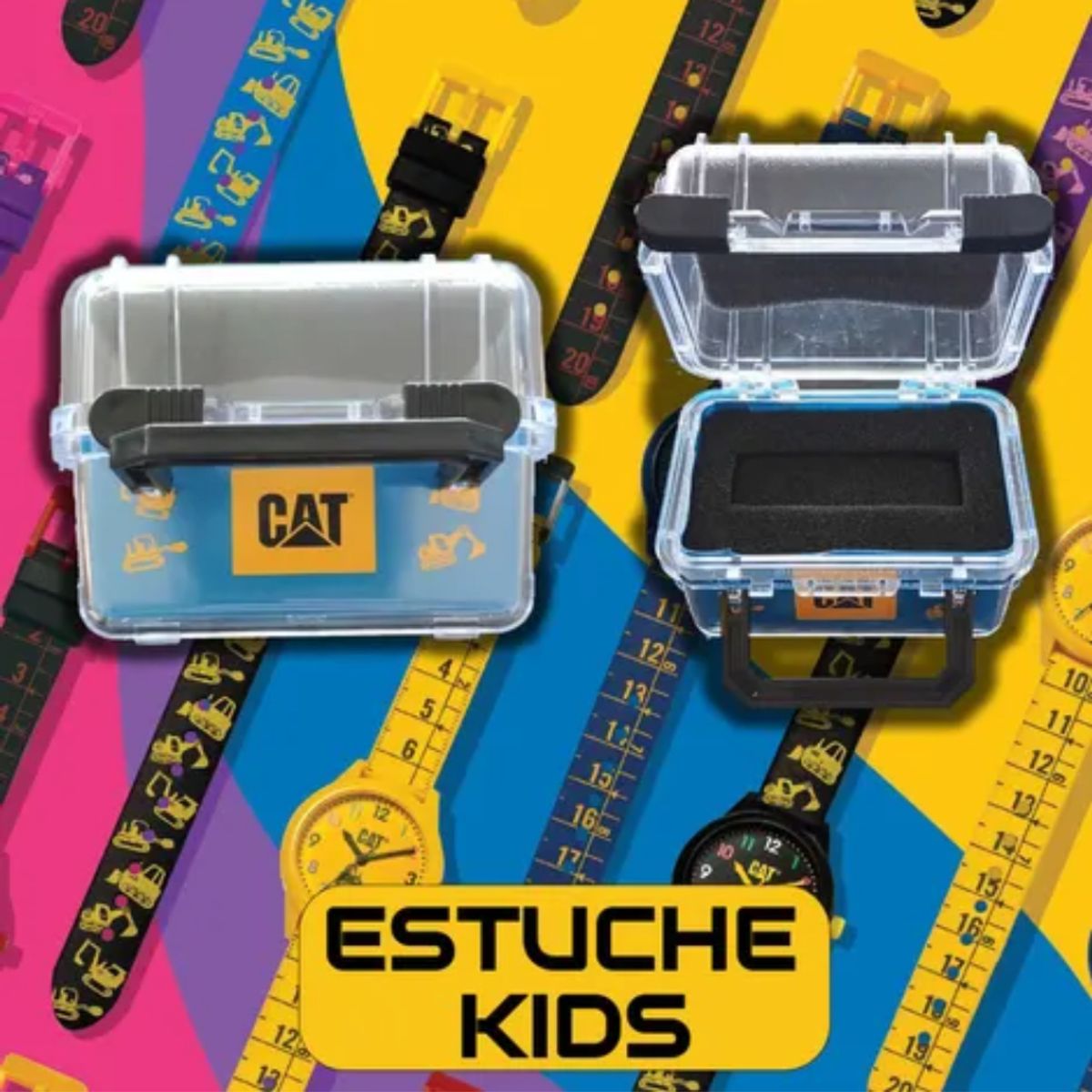 CAT - RELOJ CAT KD-410-27-711 AMARILLO NIÑO