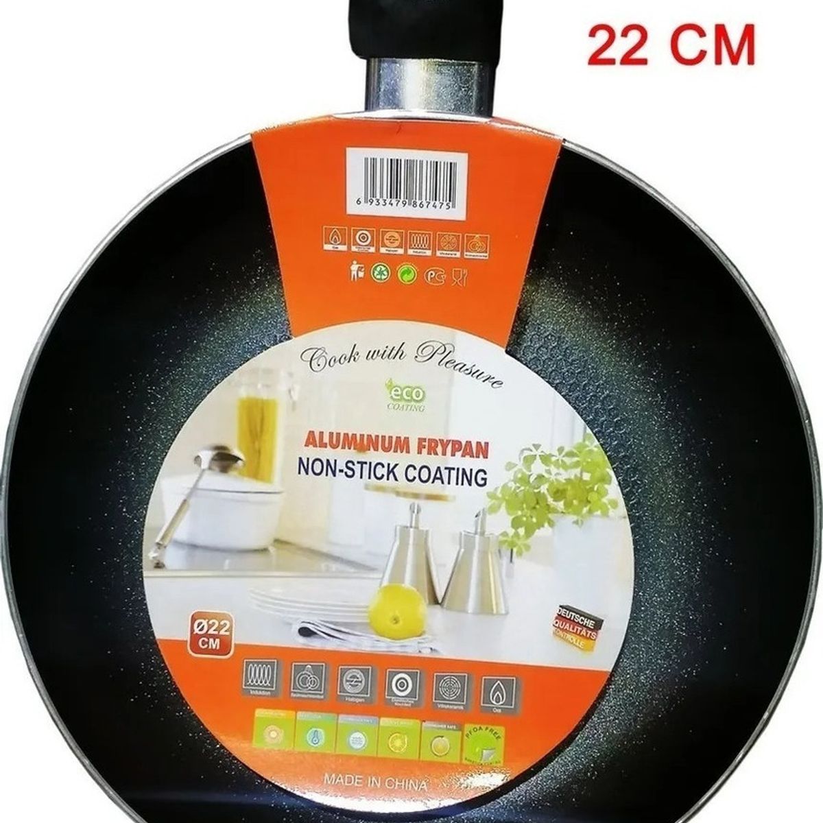 GENERICO - Sartén 22 Cm Antiadherente Teflon