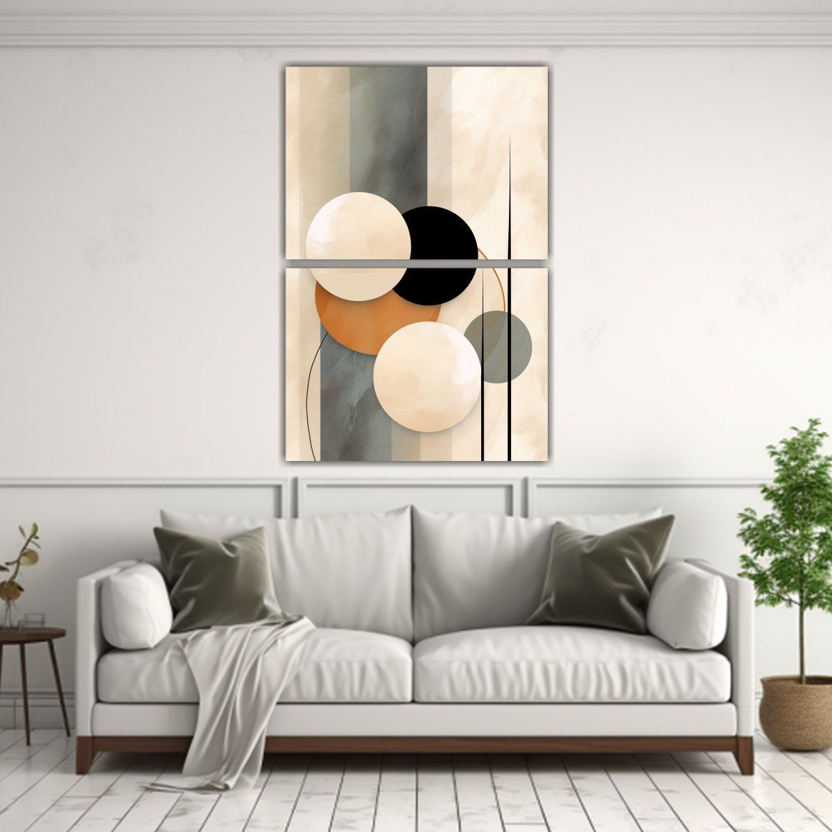 GENERICO - Composiciones Galería Arte Elegante De Diseño 45x60 Cm