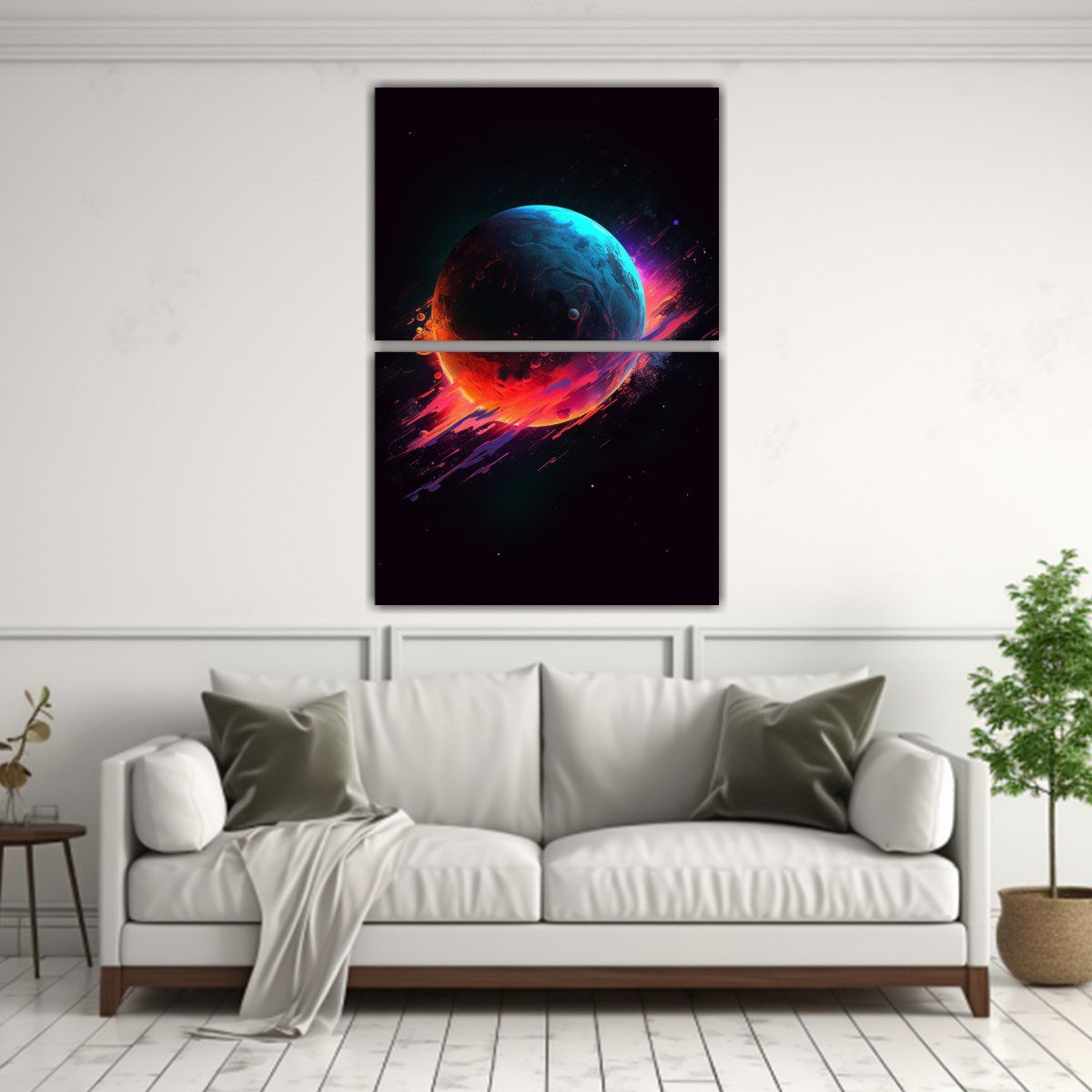 GENERICO - Cuadros Decorativos Con Estilo Goya En Forma 40x60 Cm