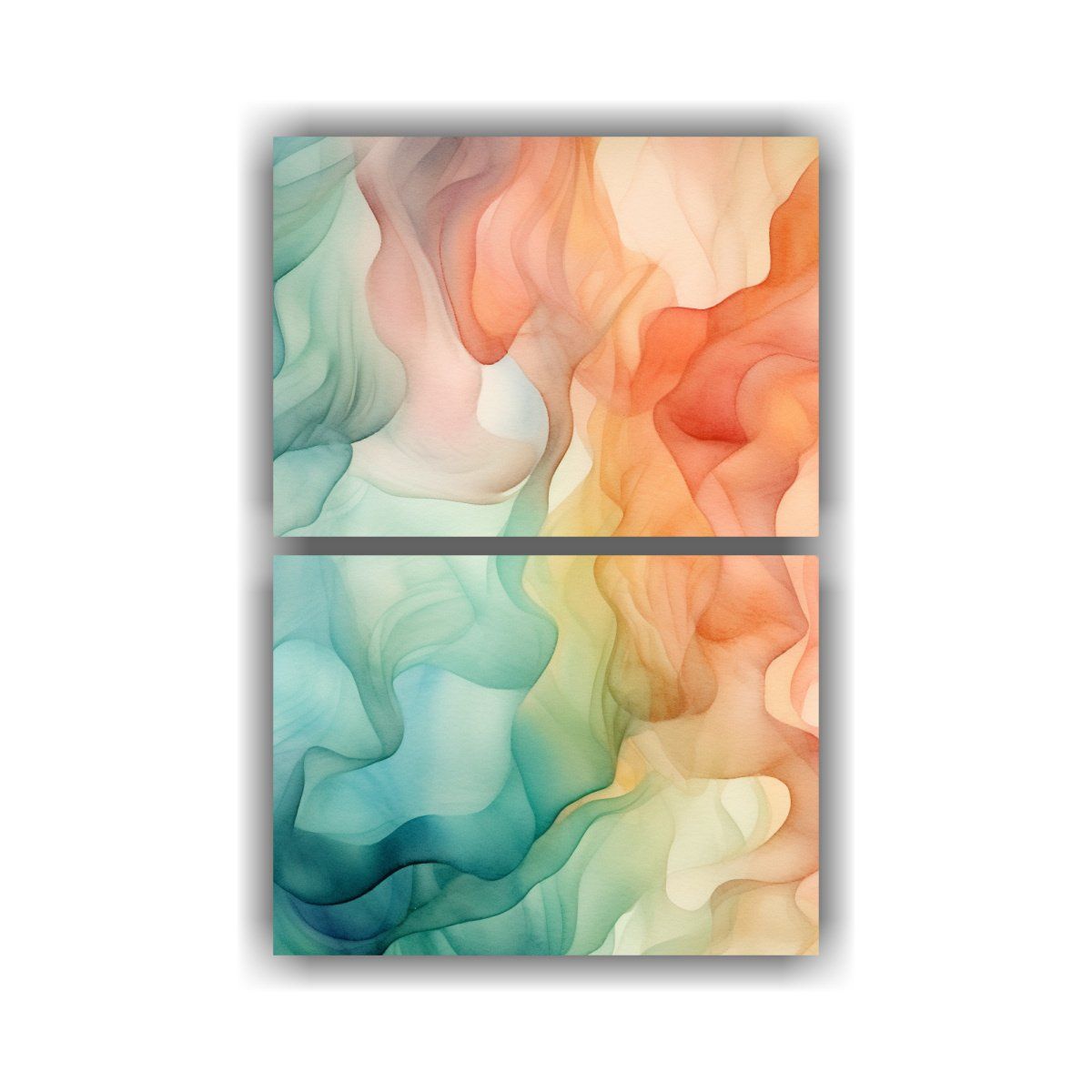 GENERICO - Pinturas Al Agua Movimiento Figuras Y 40x60 Cm