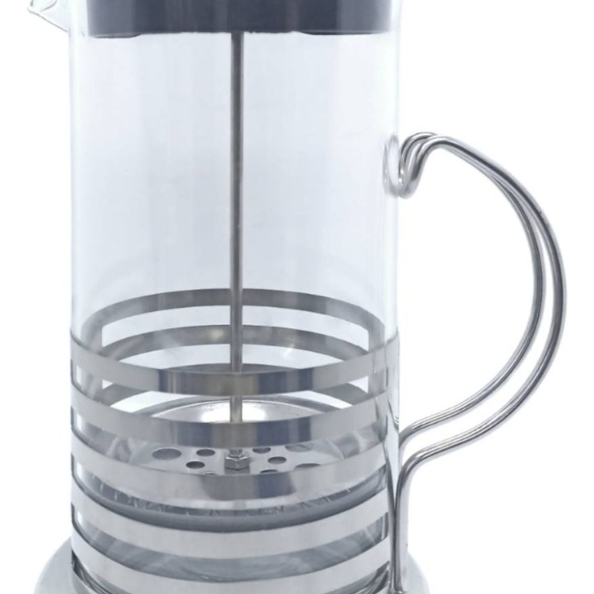 GENERICO - Cafetera Francesa Metal Prensa Manual 600ml