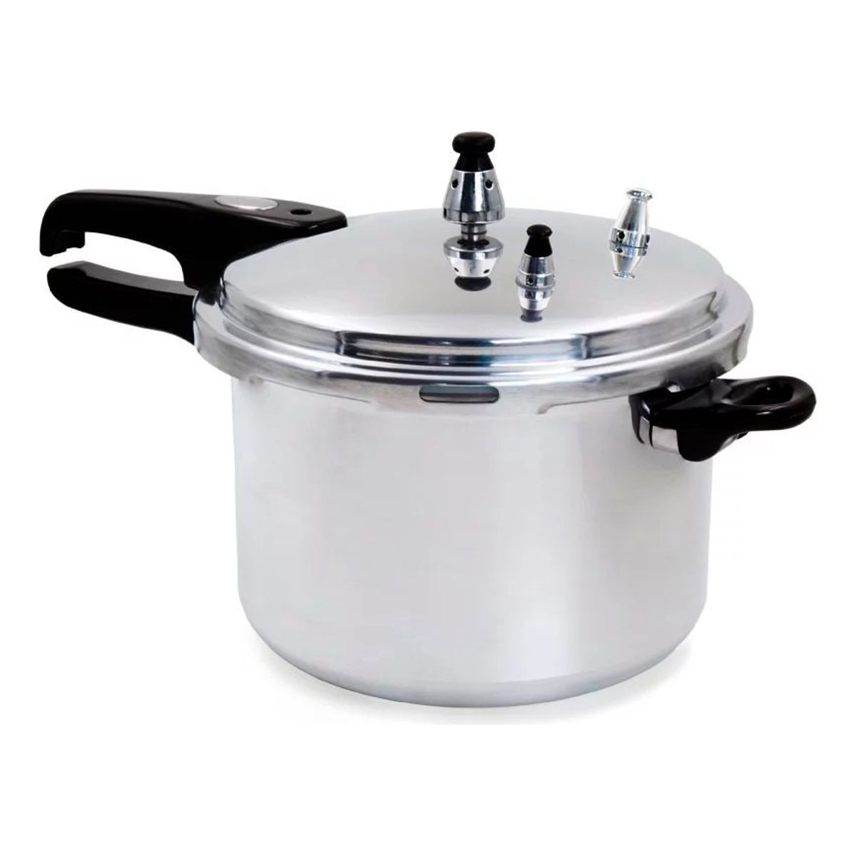 GENERICO - Olla A Presión De 7 Litros Aluminio Plateada