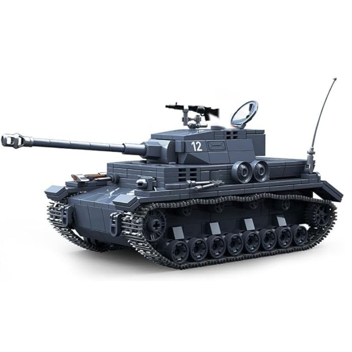 SLUBAN - Tanque 2da Guerra Mundial Panzer IV compatible Lego