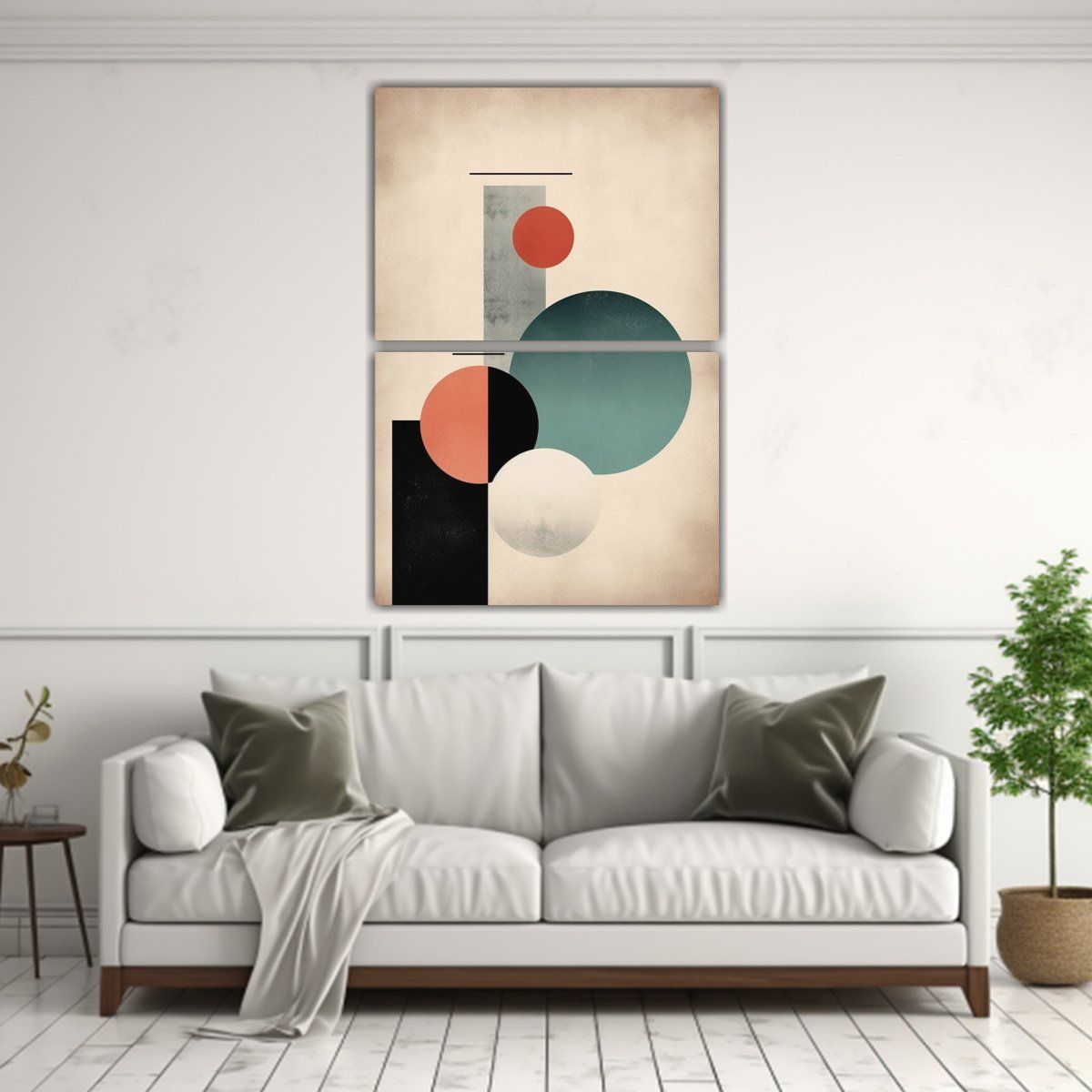 GENERICO - Pinturas Decorativas Abstractas En Relieve 45x60 Cm
