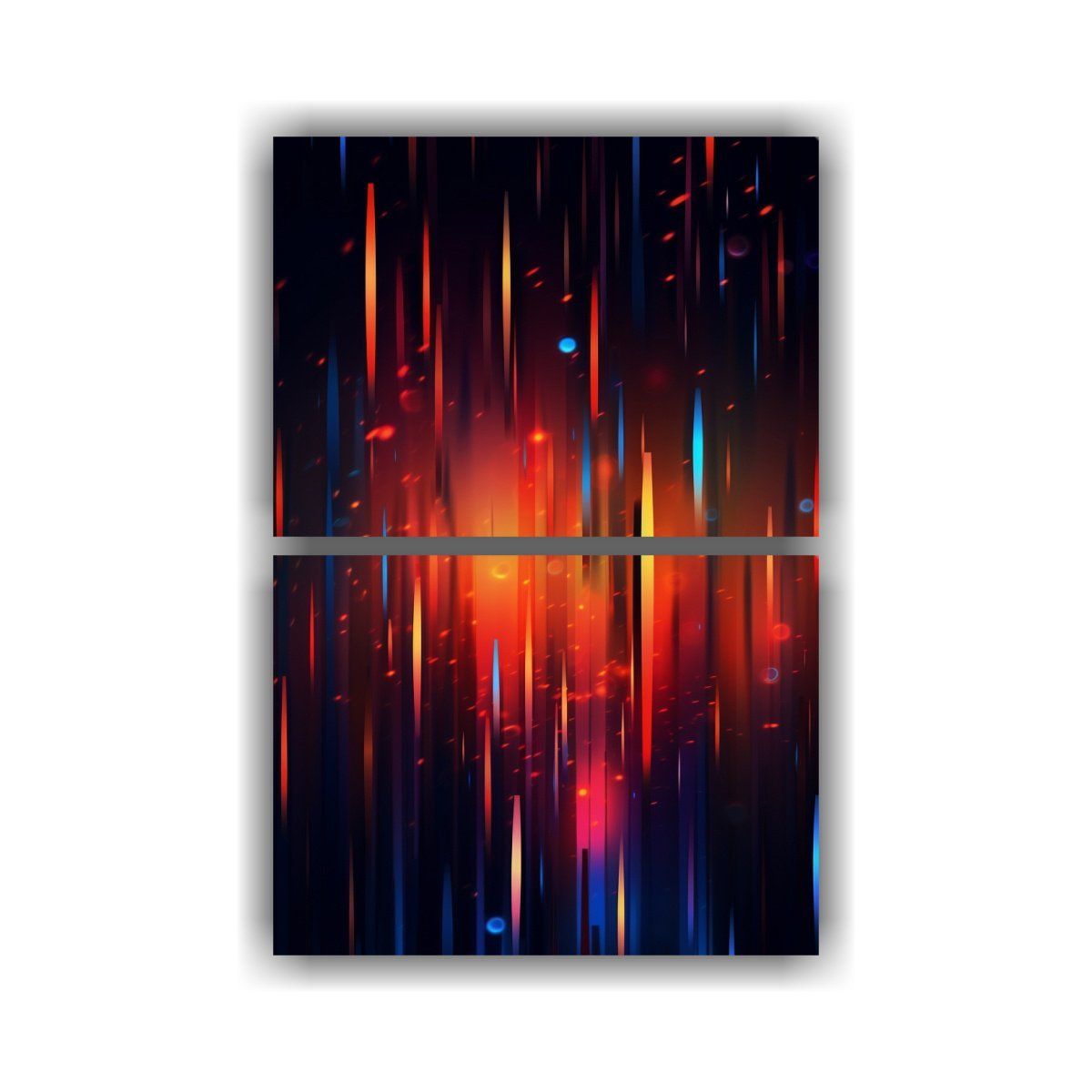 GENERICO - Pinturas De Arte Abstracto De Líneas Finas Y 45x60 Cm