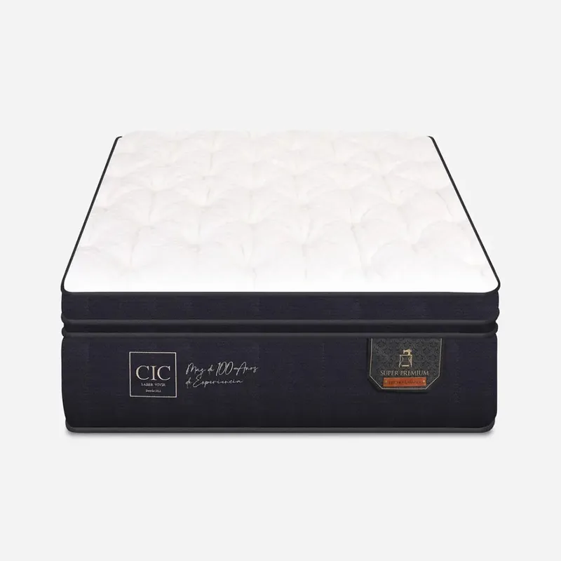 CIC - Colchón 1.5 Plaza Modelo Super Premium CIC / 105 x 190 cm