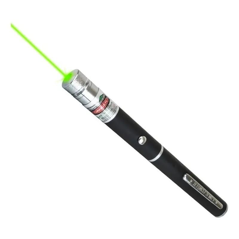GENERICO - Puntero Laser Verde Alto Alcance + 2 Pilas