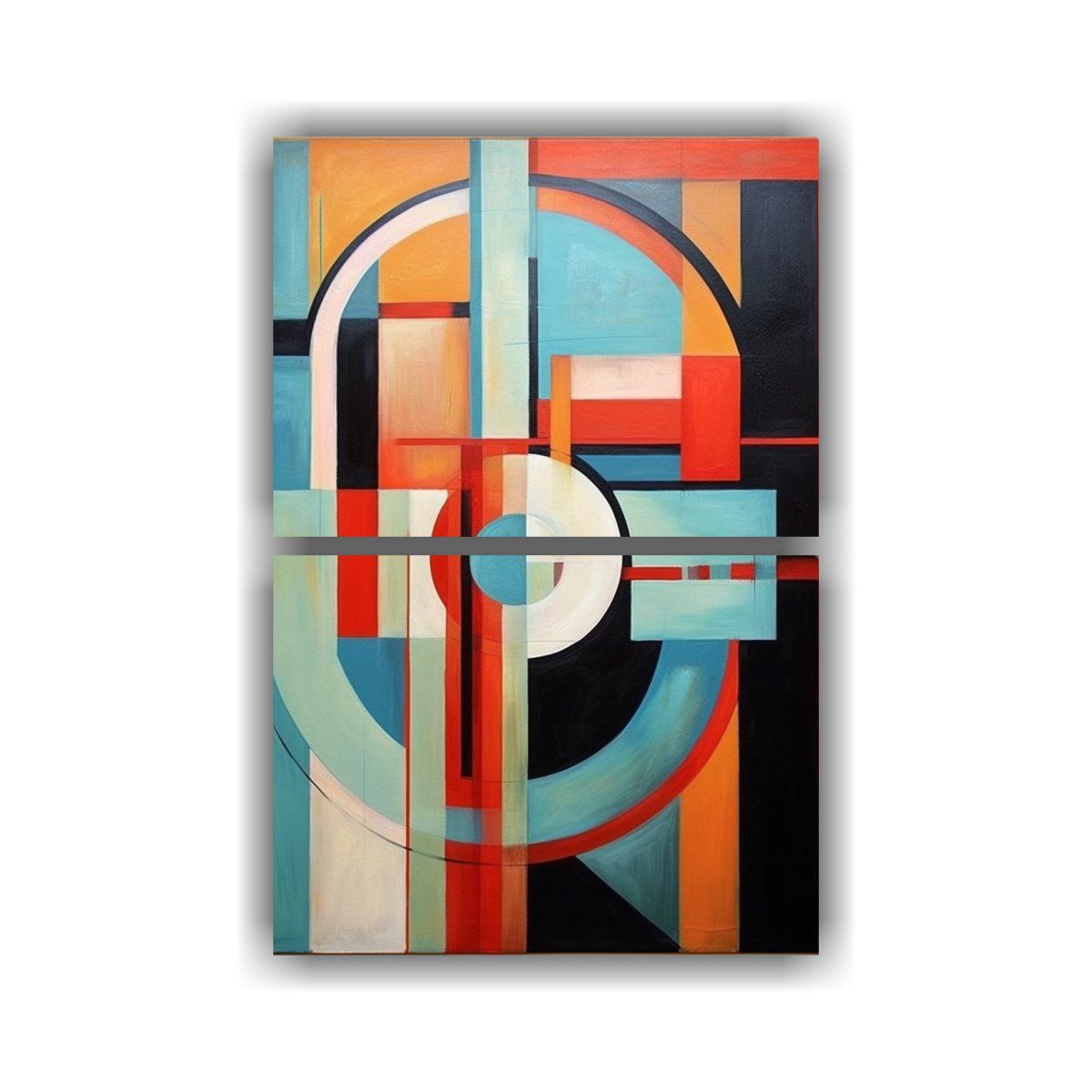 GENERICO - Pinturas Abstractas Estilo Cruzado Y Xs Del 2002 45x60 Cm