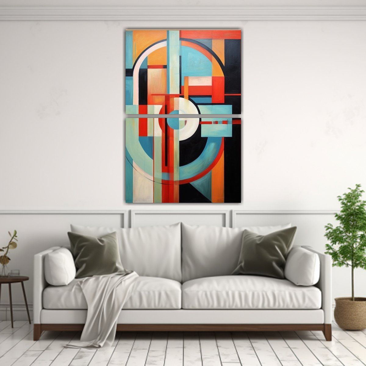 GENERICO - Pinturas Abstractas Estilo Cruzado Y Xs Del 2002 45x60 Cm