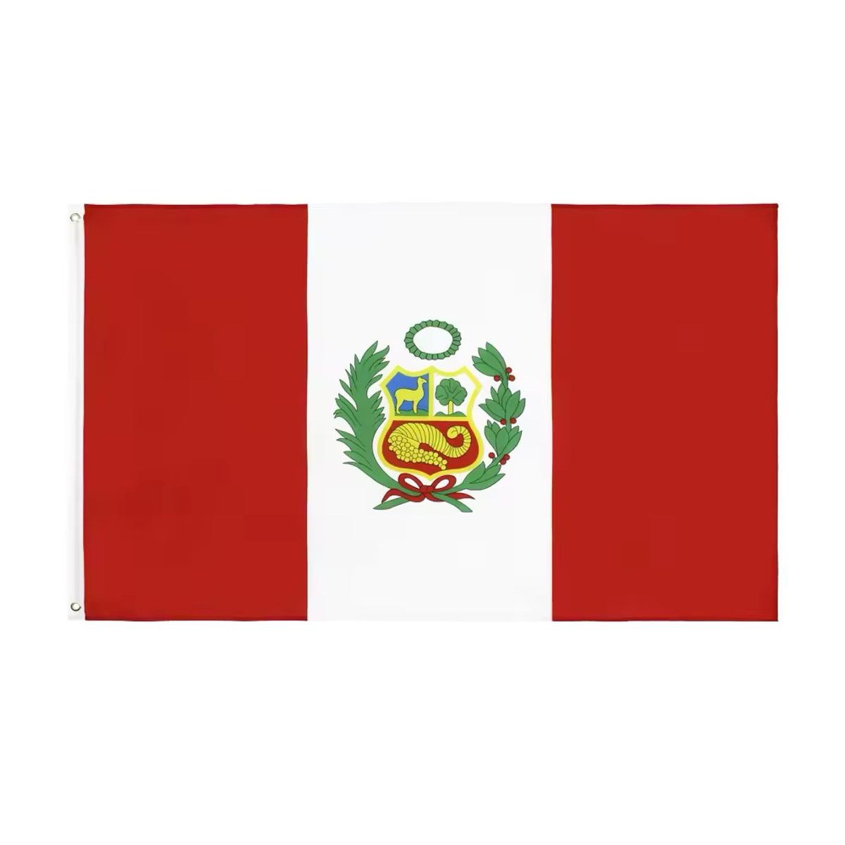 MERCADO CBF - Bandera Perú 150x90 Cm Bandera Peruana Bandera Del Perú