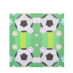 GENERICO - Servilleta De Papel Fútbol 16Pcs 33X33Cm