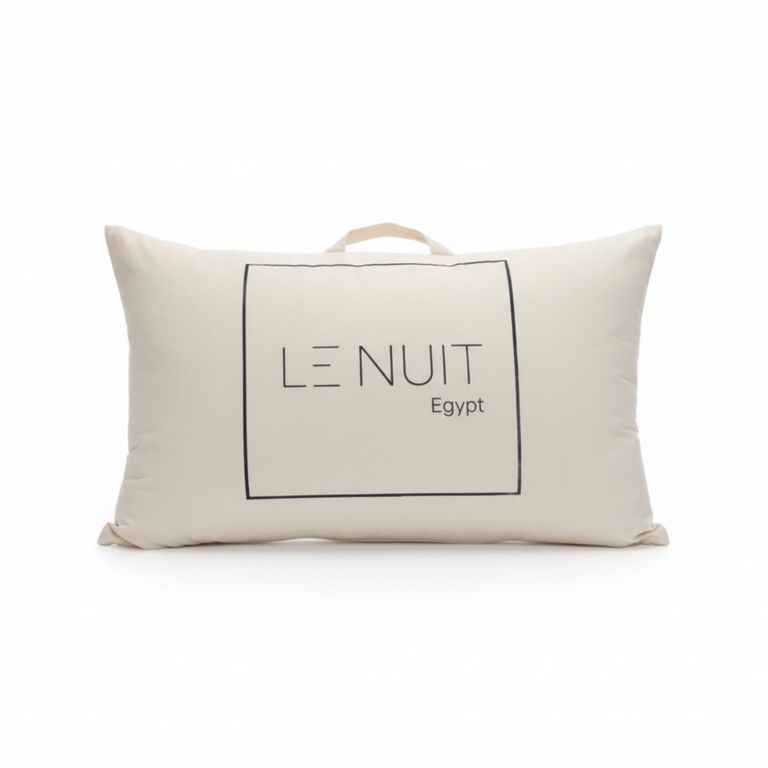 Almohada 1000 Gr Microfibra Tela 300 Hilos Algodon Egipcio 50x70 cm Blanco