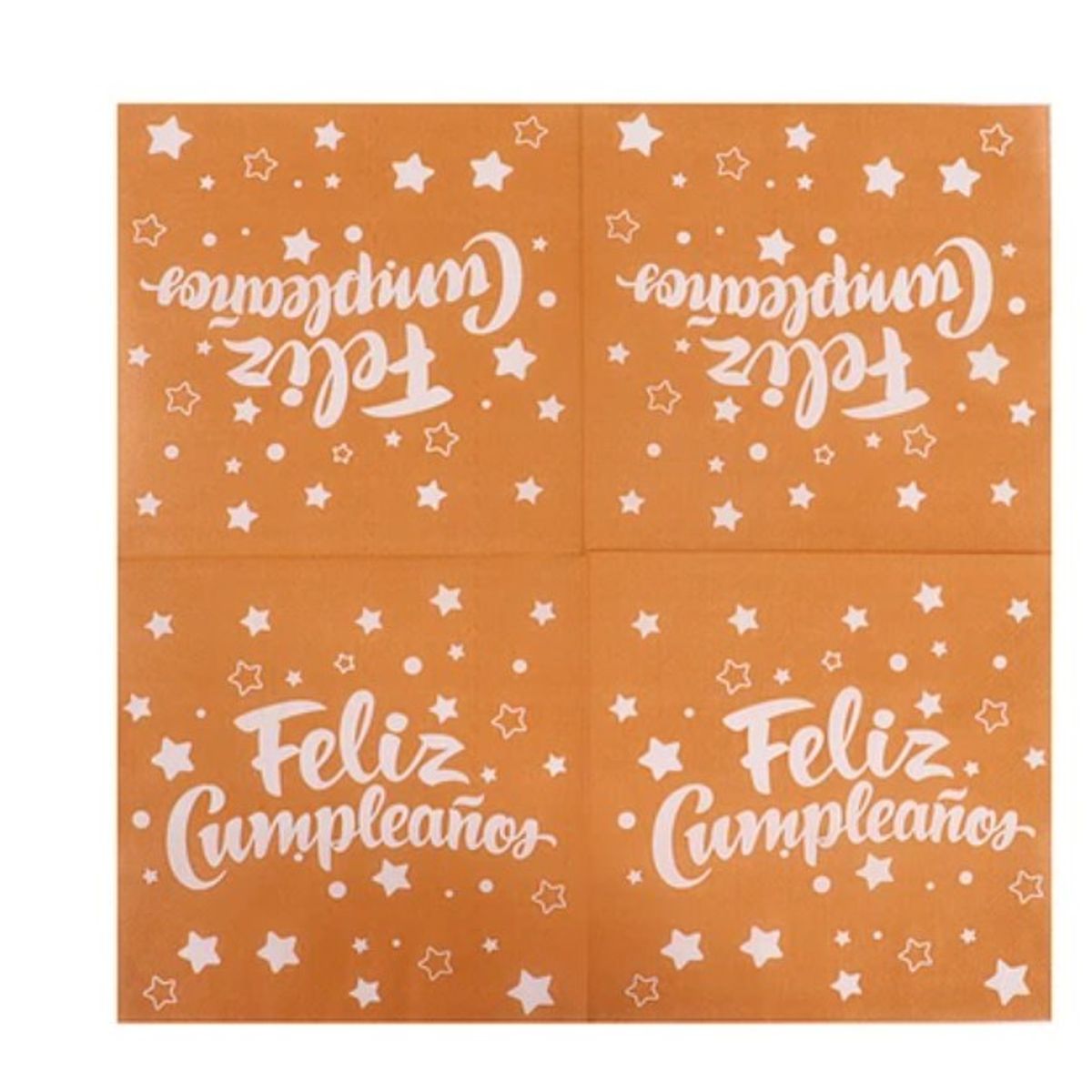 GENERICO - Servilletas De Papel Feliz Cumpleaños 16Pcs 33X33Cm