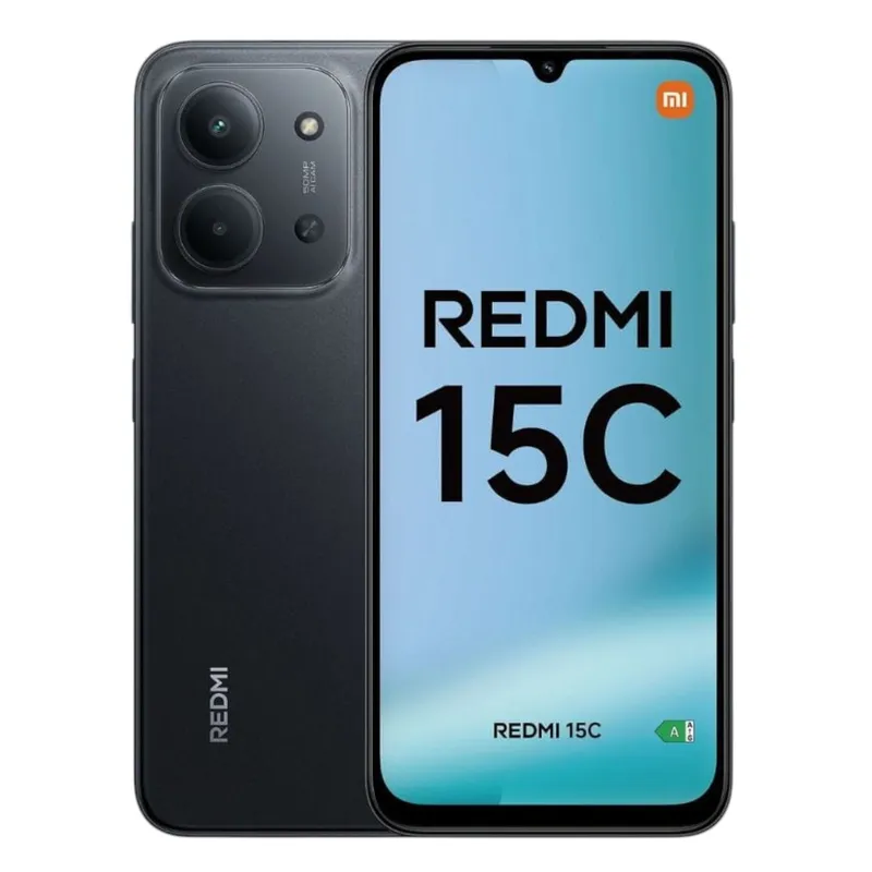 XIAOMI - Xiaomi Redmi 15C 4g 256Gb Negro 8Gb Ram