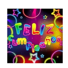 GENERICO - Servilletas De Papel Feliz Cumpleaños 16Pcs 33X33Cm