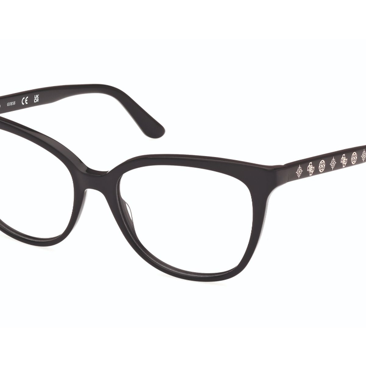 GUESS - Lentes Ópticos Negro Brillante Guess