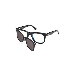 TOM FORD - Lentes Ópticos Negro con Clip-On