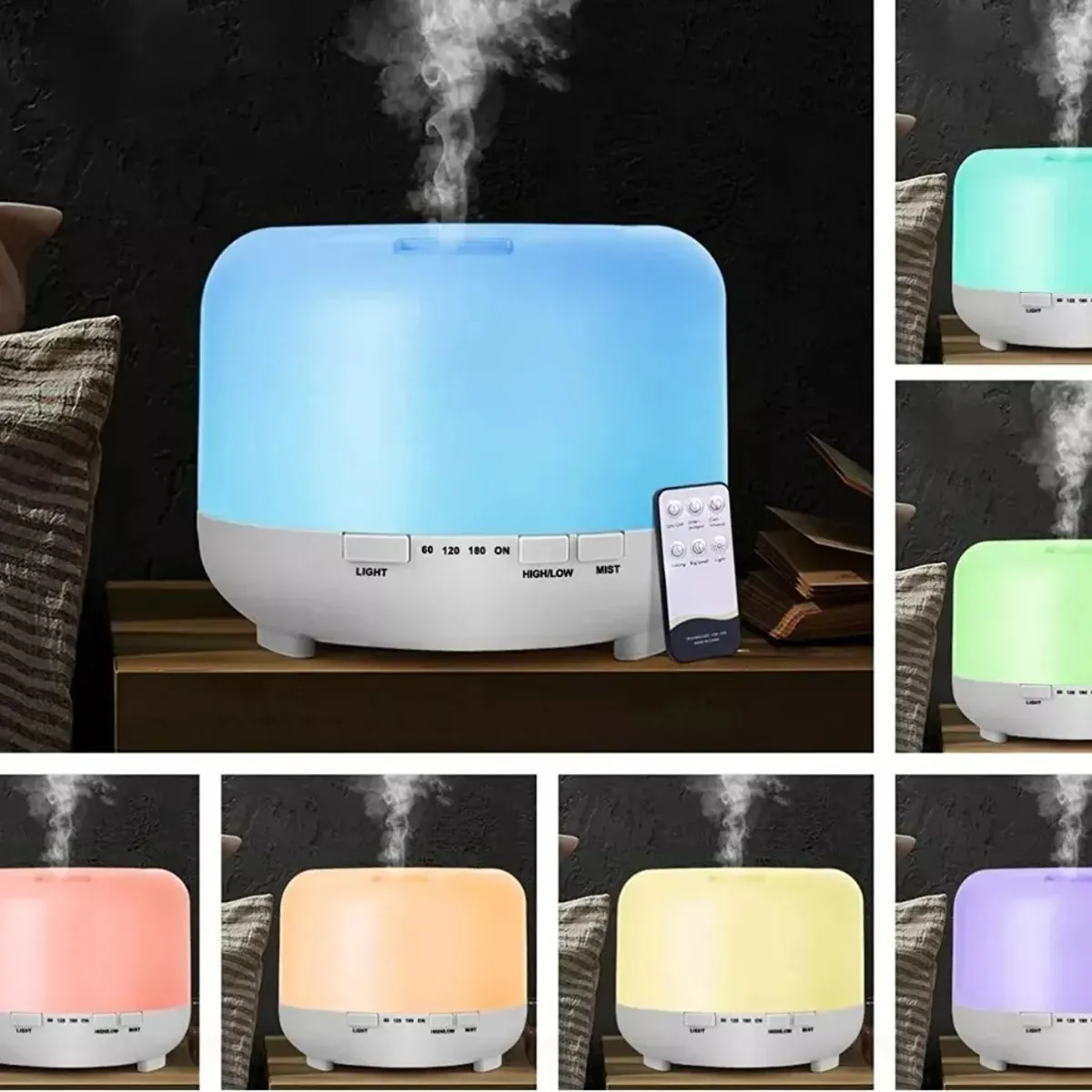 NO LOGO - Humidificador Ultrasonico Humificador Aire Difusor 500ml